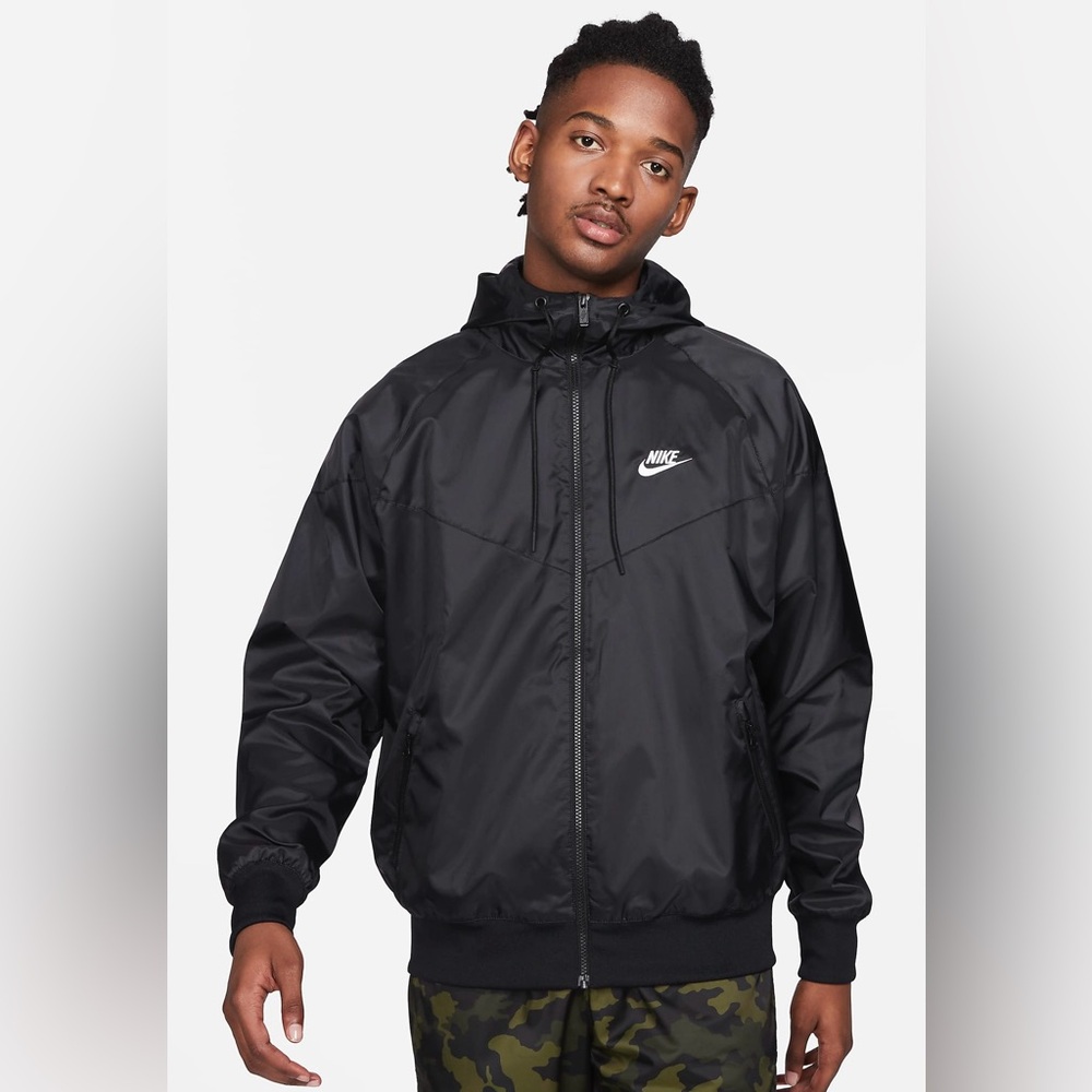 Nike Windrunner Men's Hooded Jacket - 727324-010 - Size L - NWT
